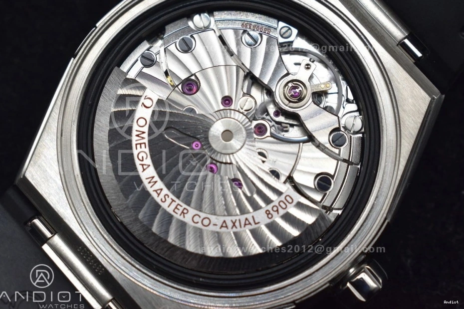 Gray Dial Best Strap SBF Black Gummy SS 1:1 Constellation Super on A8900 Edition Clone 1121